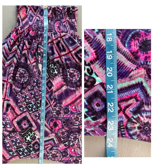 ELLA & KYLA Girls Casual Smocked Sundress - Picture 7 of 12